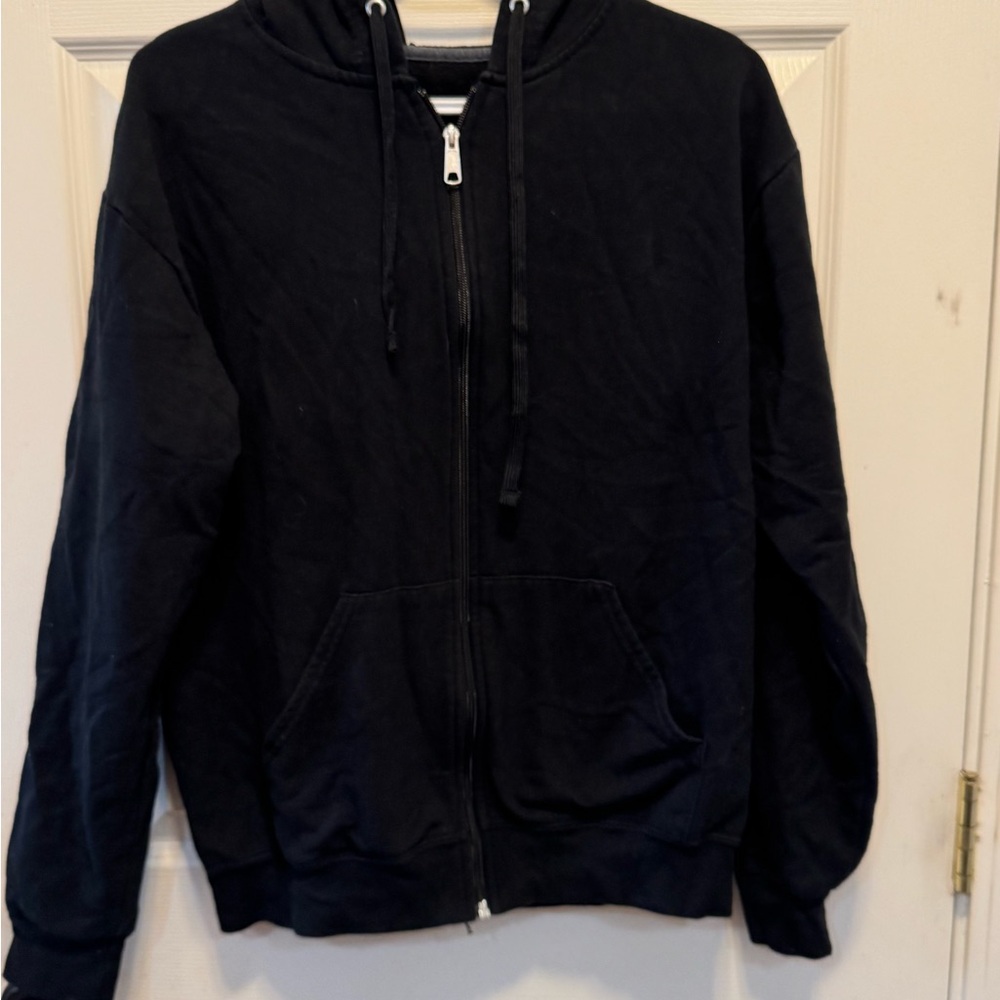Athletic Works Charcoal Zip-Up Jacket